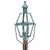 Northeast Lantern - 1043-VG-CIM-CSG - One Light Post Mount - Boston - Verdi Gris