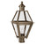 Northeast Lantern - 1063-DAB-CIM-CSG - One Light Post Mount - Boston - Dark Antique Brass