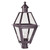 Northeast Lantern - 1063-DB-CIM-SMG - One Light Post Mount - Boston - Dark Brass