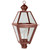 Northeast Lantern - 1073-AC-CIM-CLR - One Light Post Mount - Boston - Antique Copper
