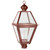 Northeast Lantern - 1073-AC-CIM-FST - One Light Post Mount - Boston - Antique Copper