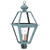 Northeast Lantern - 1073-VG-LT3-CSG - Three Light Post Mount - Boston - Verdi Gris