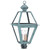 Northeast Lantern - 1073-VG-LT3-SMG - Three Light Post Mount - Boston - Verdi Gris