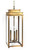 Northeast Lantern - 10742-AB-LT3-CLR - Three Light Hanging Lantern - Ellis - Antique Brass