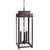 Northeast Lantern - 10742-DB-LT3-CSG - Three Light Hanging Lantern - Ellis - Dark Brass