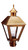 Northeast Lantern - 1113-AB-CIM-CLR - One Light Post Mount - Boston - Antique Brass