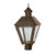 Northeast Lantern - 1113-DAB-LT3-CLR - Three Light Post Mount - Boston - Dark Antique Brass