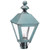 Northeast Lantern - 1123-VG-CIM-FST - One Light Post Mount - Boston - Verdi Gris