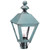 Northeast Lantern - 1123-VG-CIM-SMG - One Light Post Mount - Boston - Verdi Gris