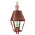 Northeast Lantern - 1133-AC-CIM-SMG - One Light Post Mount - Boston - Antique Copper