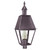 Northeast Lantern - 1133-DB-CIM-CLR - One Light Post Mount - Boston - Dark Brass
