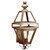 Northeast Lantern - 1221-AB-CIM-SMG - One Light Wall Mount - Boston - Antique Brass
