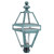 Northeast Lantern - 1223-VG-CIM-FST - One Light Post Mount - Boston - Verdi Gris