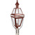 Northeast Lantern - 1253-AC-CIM-FST - One Light Post Mount - Boston - Antique Copper