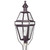 Northeast Lantern - 1253-DB-LT3-CLR - Three Light Post Mount - Boston - Dark Brass