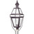 Northeast Lantern - 1253-DB-LT3-FST - Three Light Post Mount - Boston - Dark Brass