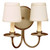 Northeast Lantern - 142-AB-LT2-SHD - Two Light Wall Sconce - Sconce - Antique Brass