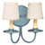 Northeast Lantern - 142-VG-LT2-SHD - Two Light Wall Sconce - Sconce - Verdi Gris