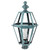 Northeast Lantern - 1623-VG-CIM-CSG - One Light Post Mount - Boston - Verdi Gris