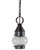 Northeast Lantern - 2012-DB-MED-CLR - One Light Hanging Lantern - Cageless - Dark Brass
