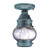 Northeast Lantern - 2014-VG-MED-CSG - One Light Flush Mount - Cageless - Verdi Gris