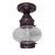 Northeast Lantern - 2024-DB-MED-CSG - One Light Flush Mount - Cageless - Dark Brass