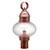 Northeast Lantern - 2043-AC-MED-CLR - One Light Post Mount - Cageless - Antique Copper