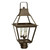 Northeast Lantern - 2243-DAB-LT3-CLR - Three Light Post Mount - Uxbridge - Dark Antique Brass
