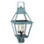 Northeast Lantern - 2243-VG-LT3-CSG - Three Light Post Mount - Uxbridge - Verdi Gris
