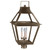 Northeast Lantern - 2253-DAB-LT3-SMG - Three Light Post Mount - Uxbridge - Dark Antique Brass
