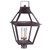 Northeast Lantern - 2253-DB-LT3-CLR - Three Light Post Mount - Uxbridge - Dark Brass