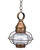 Northeast Lantern - 2522-AB-MED-CLR - One Light Hanging Lantern - Onion - Antique Brass