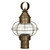 Northeast Lantern - 2523-DAB-MED-CSG - One Light Post Mount - Onion - Dark Antique Brass