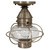 Northeast Lantern - 2524-DAB-MED-CSG - One Light Flush Mount - Onion - Dark Antique Brass