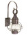 Northeast Lantern - 2531-DB-MED-OPT - One Light Wall Mount - Onion - Dark Brass