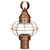 Northeast Lantern - 2533-AC-MED-CSG - One Light Post Mount - Onion - Antique Copper