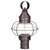 Northeast Lantern - 2533-DB-MED-CLR - One Light Post Mount - Onion - Dark Brass