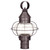 Northeast Lantern - 2533-DB-MED-CSG - One Light Post Mount - Onion - Dark Brass