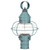 Northeast Lantern - 2533-VG-MED-CSG - One Light Post Mount - Onion - Verdi Gris