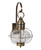 Northeast Lantern - 2541-AB-LT2-CLR - Two Light Wall Mount - Onion - Antique Brass