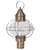 Northeast Lantern - 2543-AB-LT3-CLR - Three Light Post Mount - Onion - Antique Brass