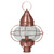Northeast Lantern - 2573-AC-MED-CSG - One Light Post Mount - Onion - Antique Copper