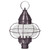 Northeast Lantern - 2573-DB-LT3-CLR - Three Light Post Mount - Onion - Dark Brass
