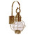 Northeast Lantern - 2831-AB-MED-CSG - One Light Wall Mount - Round - Antique Brass