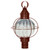 Northeast Lantern - 2843-AC-LT3-OPT - Three Light Post Mount - Round - Antique Copper