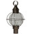 Northeast Lantern - 2843-DAB-LT3-CSG - Three Light Post Mount - Round - Dark Antique Brass
