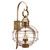 Northeast Lantern - 2851-AB-LT3-CSG - Three Light Wall Mount - Round - Antique Brass