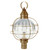 Northeast Lantern - 2853-AB-MED-OPT - One Light Post Mount - Round - Antique Brass
