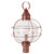 Northeast Lantern - 2853-AC-MED-CLR - One Light Post Mount - Round - Antique Copper
