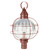 Northeast Lantern - 2853-AC-MED-OPT - One Light Post Mount - Round - Antique Copper